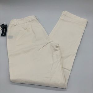 Chaps pearl stretch dress pants size 4 NWT